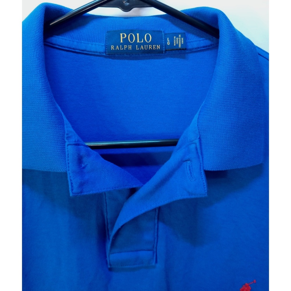 Men's‎ Polo Ralph Lauren Polo Shirt, Large, Blue - Picture 2 of 5